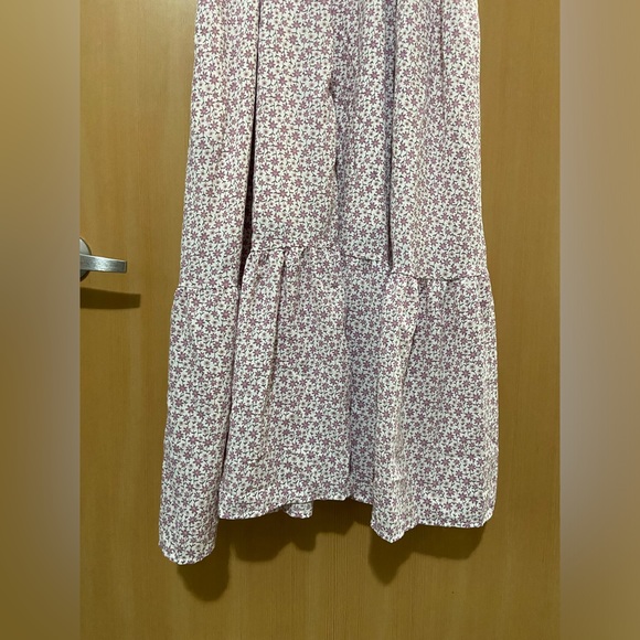 Isla Floral Button-Up Dress | Lavender - Picture 6 of 11